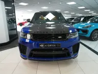 Used Land Rover Range Rover Sport SVR 575 HP (422 kW) 2021 Blue SUV