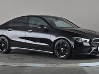 Used Mercedes CLA200 AMG line 163 HP (119 kW) 2019 Black Coupe