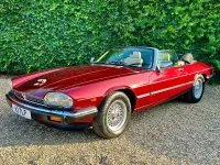 Used Jaguar XJS 217 HP (159 kW) 1990 Red Cabriolet