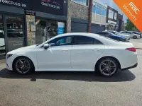 Used Mercedes CLA180 AMG line 2019 White Coupe
