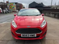 Used Ford Fiesta Zetec 82 HP (60 kW) 2013 Red Hatchback