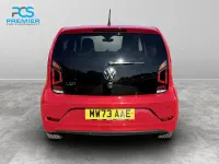 Used VW up! Black Edition 65 HP (47 kW) 2023 Red Hatchback
