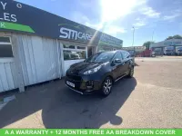 Used Kia Sportage GT-Line 174 HP (127 kW) 2016 Black SUV