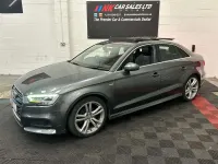 Used Audi A3 S-Line 150 HP (110 kW) 2017 Grey Sedan