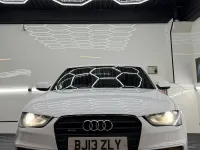 Used Audi A4 Black Edition 174 HP (127 kW) 2013 White Sedan