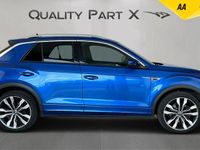 Used VW T-Roc R-line 190 HP (139 kW) 2020 Blue SUV