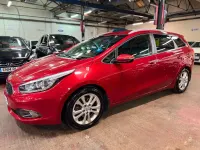 Used Kia Ceed Sportswagon 126 HP (92 kW) 2013 Red Estate