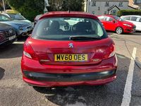 Used Peugeot 207 75 HP (55 kW) 2010 Red Hatchback
