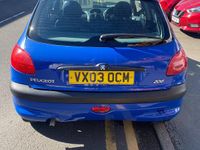 Used Peugeot 206 Style 60 HP (44 kW) 2003 Blue Hatchback