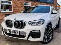 Used BMW X4 M Sport 190 HP (139 kW) 2019 White SUV