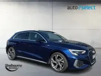 Used Audi A3 S-Line 110 HP (80 kW) 2023 Blue Sedan