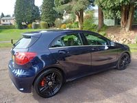 Used Mercedes A180 AMG line 2018 Blue Hatchback