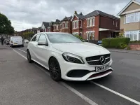 Used Mercedes A250 AMG 2016 White Hatchback