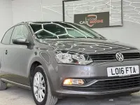 Used VW Polo Match 90 HP (66 kW) 2016 Grey Hatchback