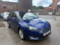Used Ford Focus Titanium 2018 Blue Hatchback