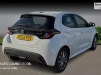 Used Toyota Yaris Hybrid 2023 White Hatchback