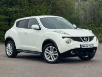 Begagnad Nissan Juke Acenta 110 HK (80 kW) 2013 Vit SUV