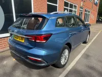 Used MG MG5 EV Exclusive 114 kW (156 HP) 2022 Blue Estate