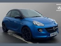 Used Vauxhall Adam 68 HP (50 kW) 2018 Blue Hatchback