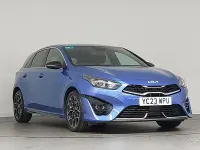 Used Kia Ceed GT-Line 158 HP (116 kW) 2023 Blue Hatchback