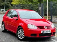 Used VW Golf VI Match 2008 Red Hatchback