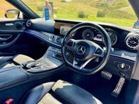 Used Mercedes E220 AMG line 194 HP (142 kW) 2017 White Coupe