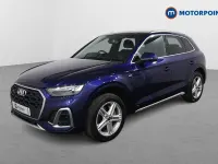 Begagnad Audi Q5 S-Line 204 HK (150 kW) 2023 Blå SUV