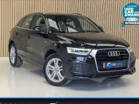 Used Audi Q3 S-Line 150 HP (110 kW) 2018 Black SUV
