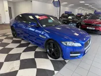 Used Jaguar XF R-Sport 250 HP (183 kW) 2020 Blue Sedan