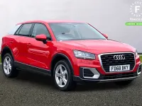 Used Audi Q2 Sport 116 HP (85 kW) 2018 Red SUV