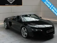 Used Audi R8 Spyder Design 430 HP (316 kW) 2014 Black Cabriolet