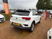 Used VW T-Roc Design 115 HP (84 kW) 2018 White SUV