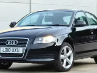 Used Audi A3 102 HP (75 kW) 2010 Black Hatchback