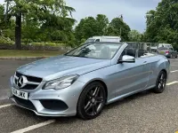Used Mercedes E350 AMG 2014 Silver Cabriolet