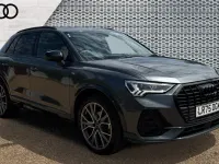 Used Audi Q3 Black Edition 150 HP (110 kW) 2025 Daytona grey SUV