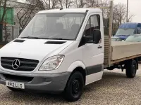 Begagnad Mercedes Sprinter 2012 Vit Van