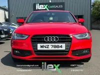 Used Audi A4 Black Edition 150 HP (110 kW) 2014 Red Sedan