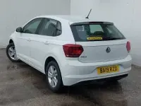 Used VW Polo SE 80 HP (58 kW) 2019 White Hatchback