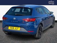 Used Seat Leon FR 125 HP (91 kW) 2018 Blue Hatchback
