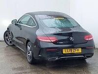 Used Mercedes C200 AMG line 184 HP (135 kW) 2019 Black Coupe