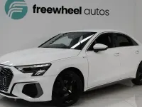 Used Audi A3 S-Line 150 HP (110 kW) 2023 White Sedan