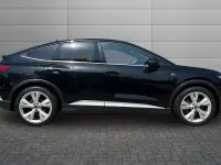 Used Audi Q4 Sportback e-tron S-Line 147 kW (201 HP) 2023 Mythos black SUV
