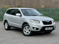 Used Hyundai Santa Fe Style 197 HP (144 kW) 2010 Silver SUV