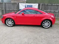 Used Audi TT 225 HP (165 kW) 2002 Red Coupe