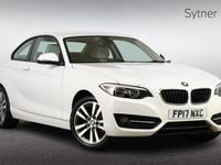 Used BMW 218 Sport Line 150 HP (110 kW) 2017 White Coupe