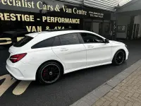 Used Mercedes CLA220 AMG line 2019 White Sedan
