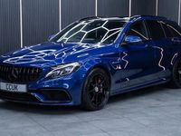 Used Mercedes C63 AMG Premium 476 HP (350 kW) 2018 Blue Estate