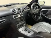 Begagnad Mercedes CLK200 Avantgarde 2009 Silver Sportkupé