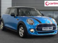Used Mini Cooper Hatch 136 HP (100 kW) 2015 Blue Hatchback