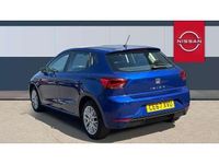 Begagnad Seat Ibiza SE 75 HK (55 kW) 2017 Blå Halvkombi
